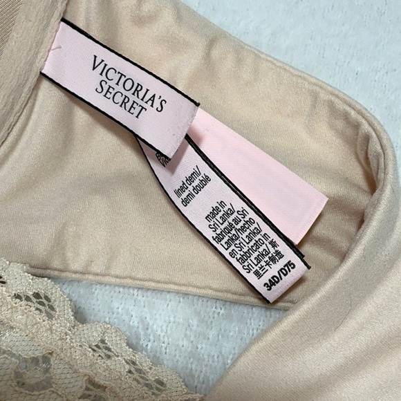 Victoria's Secret Cream Lace Bra with Underwire - Picture 4 of 7